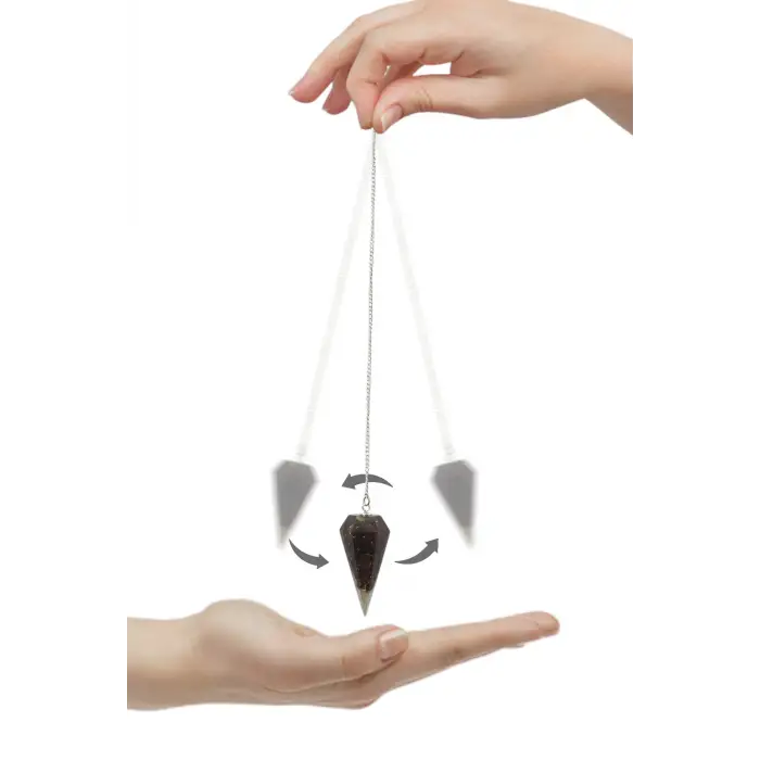 Lal, Garnet Taşlı Orgonit Pandül Sarkaç 440-5