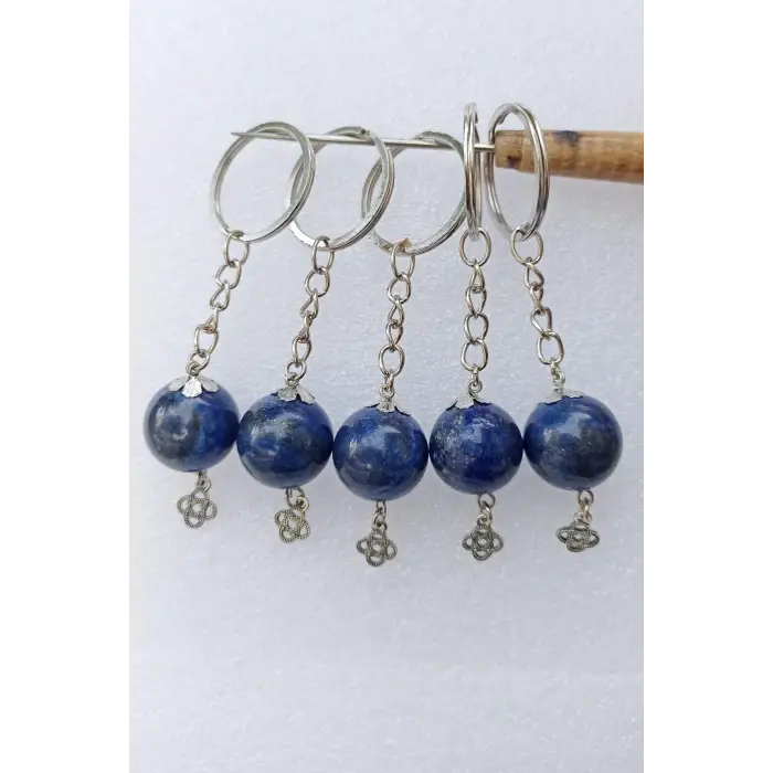 Lapis Lazuli Taşı Anahtarlık 523-2