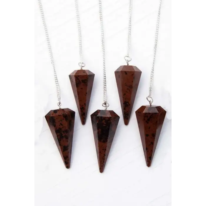 Mahagony Obsidyen Pandül - Sarkaç 203-11