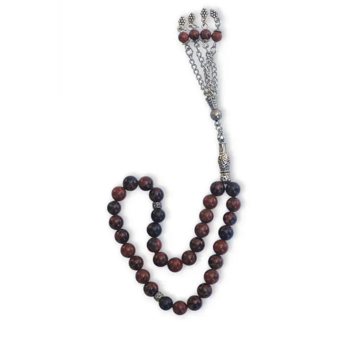 Mahagony Obsidyen Tesbih 328-5