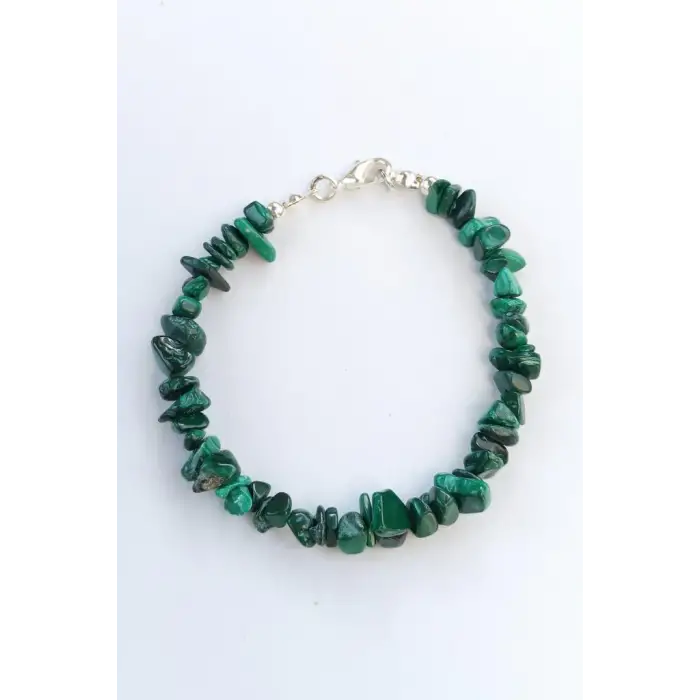 Malahit, Malakit Bileklik Kırıktaş 649-2