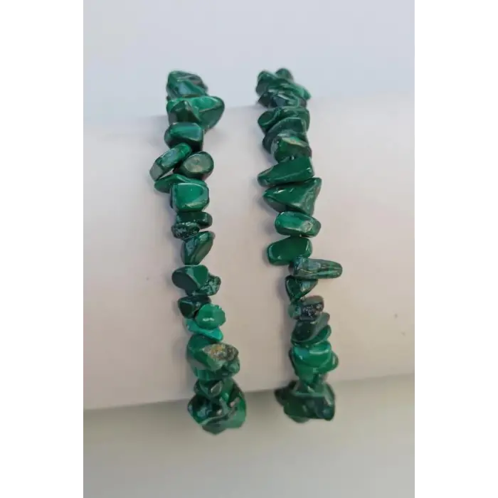 Malahit, Malakit Bileklik Kırıktaş 649-2