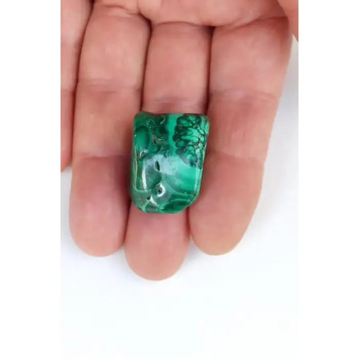 Malahit Malakit Tamburlu Küçük Parça 534