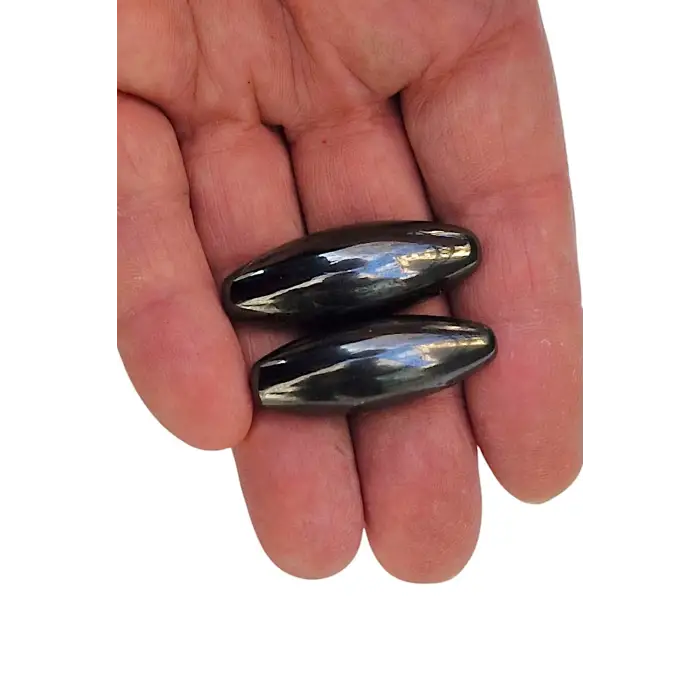 Manyetik Hematit Sesli Stres Taşı 2 Adet 111-MH