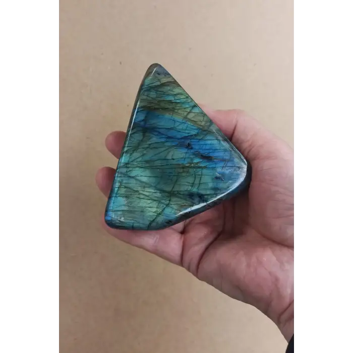 Mavi Işıltılı Labradorit Dekoratif Parça ML7