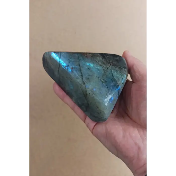 Mavi Işıltılı Labradorit Dekoratif Parça ML7
