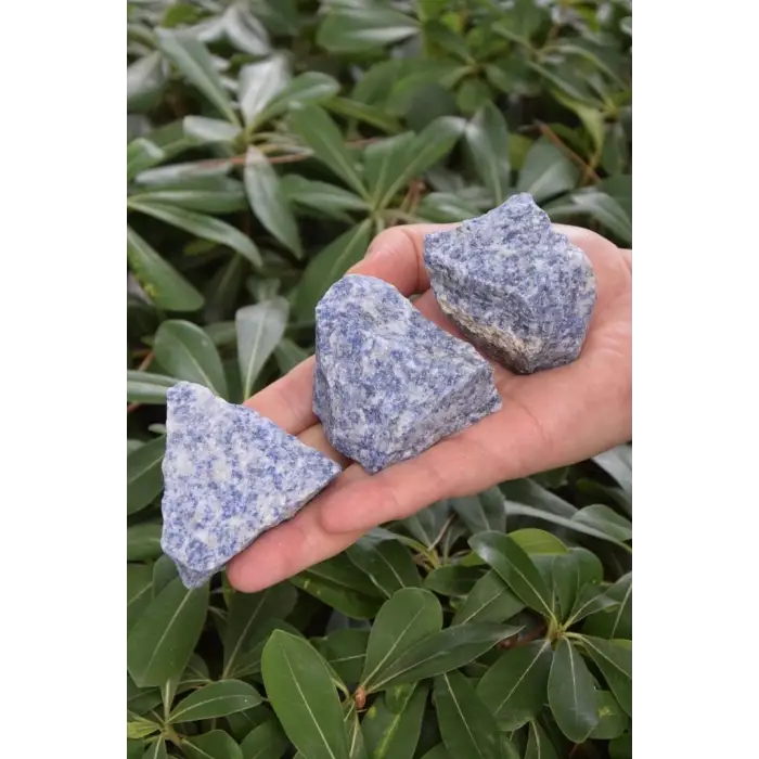 Mavi Kuvars Doğal Kütle 31-MK