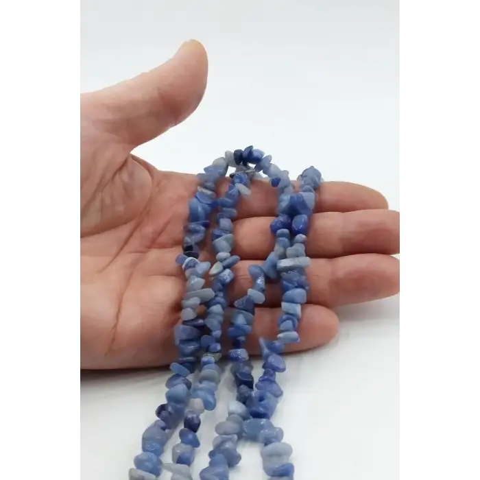 Mavi Kuvars Kırıktaş Dizi-80 cm
