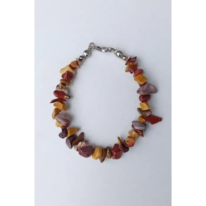 Mokait Jasper Bileklik Kırıktaş 411-3