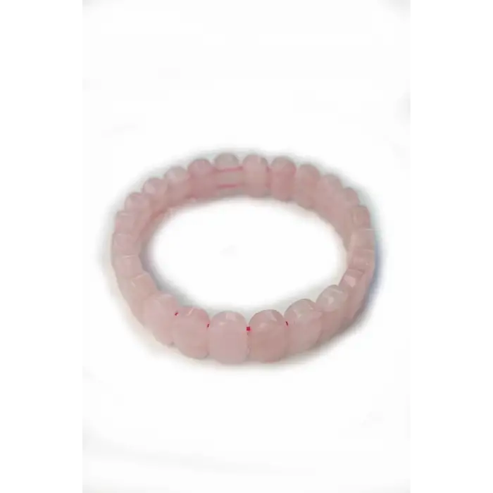 Pembe Kuvars Bileklik Rose Quartz 677