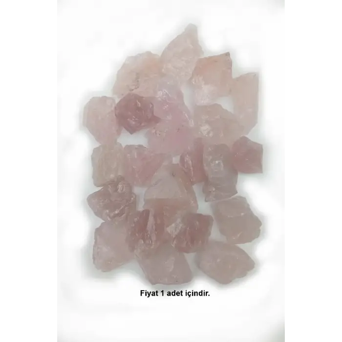 Pembe Kuvars Doğal Kütle 10-P