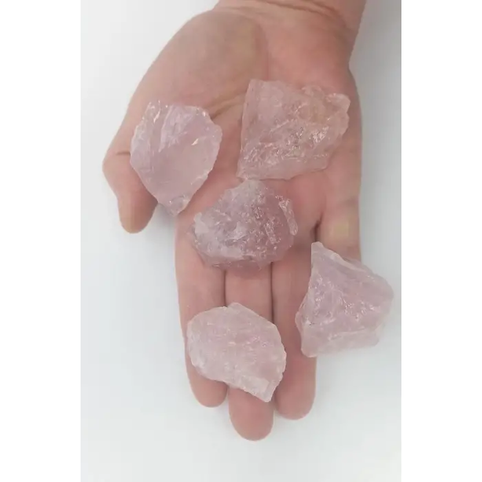 Pembe Kuvars Doğal Kütle 10-P