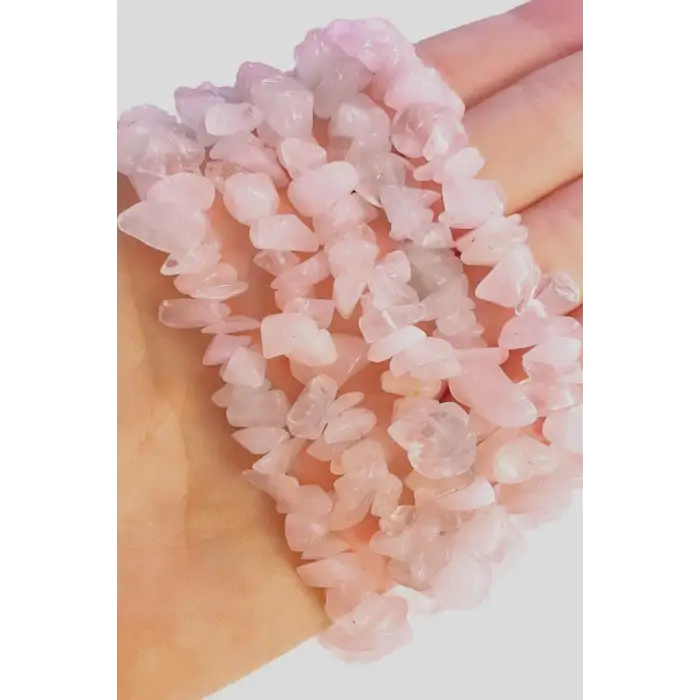 Pembe Kuvars Kırıktaş Dizi 80 cm