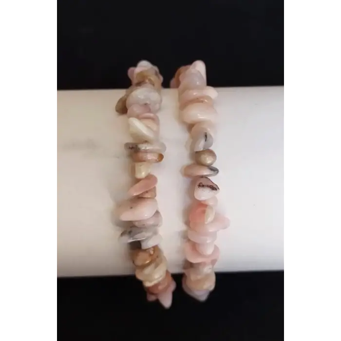 Pembe Opal Bileklik Kırıktaş 638-3