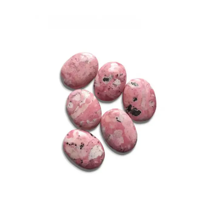 Peru Rodonit Masaj Terapi Taşı - Palm Stone 103-2