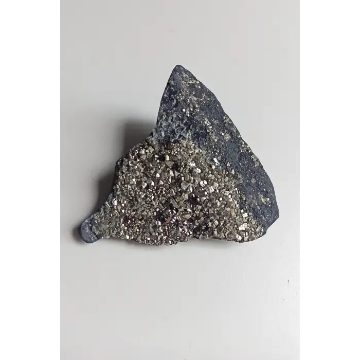 Piritli Şungit Koleksiyonluk Doğal Parça PS33