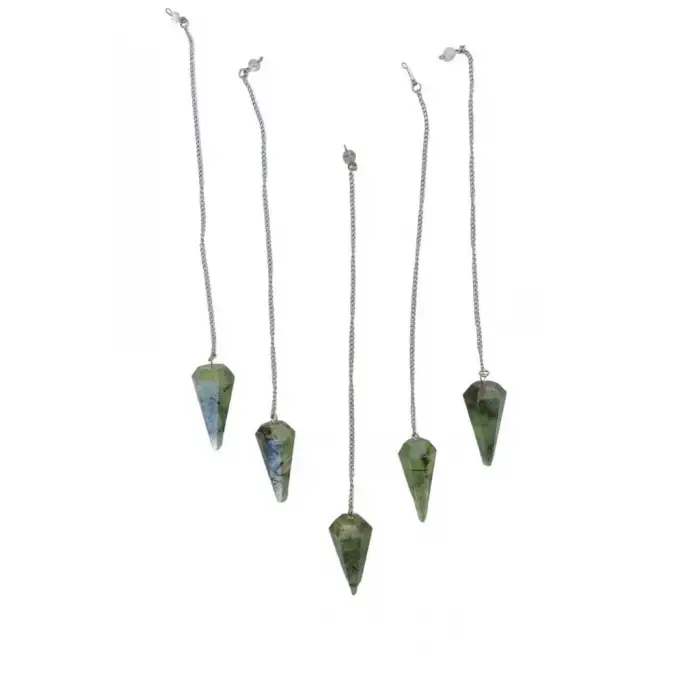 Prehnit Doğal Taş Pandül - Sarkaç 316-2