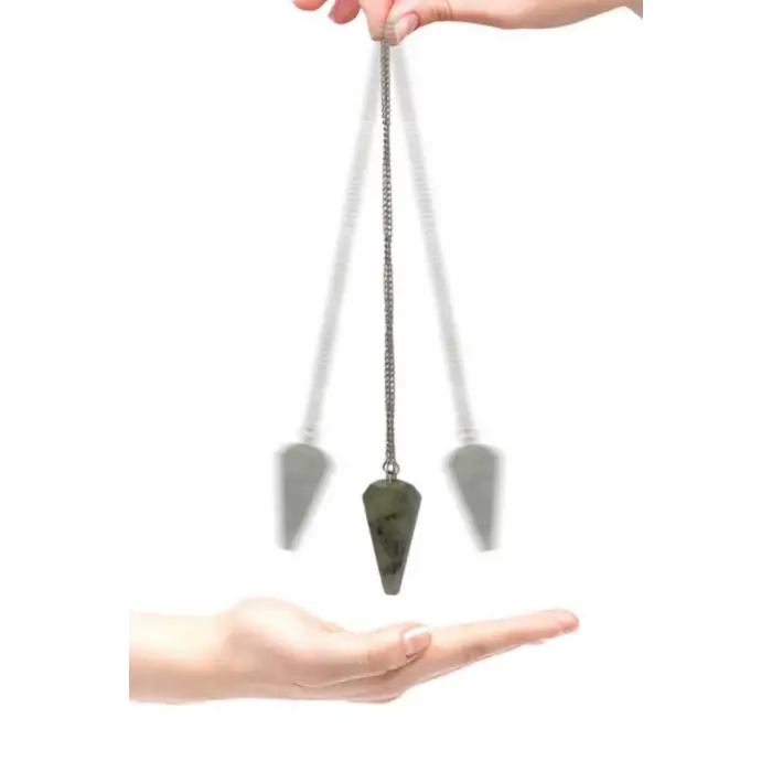 Prehnit Doğal Taş Pandül - Sarkaç 316-2