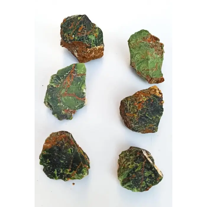 Renkli Krizopras İkizce Kristali 30KR