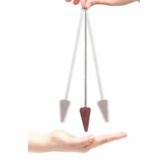 Rodonit Doğal Taş Pandül - Sarkaç 526-1