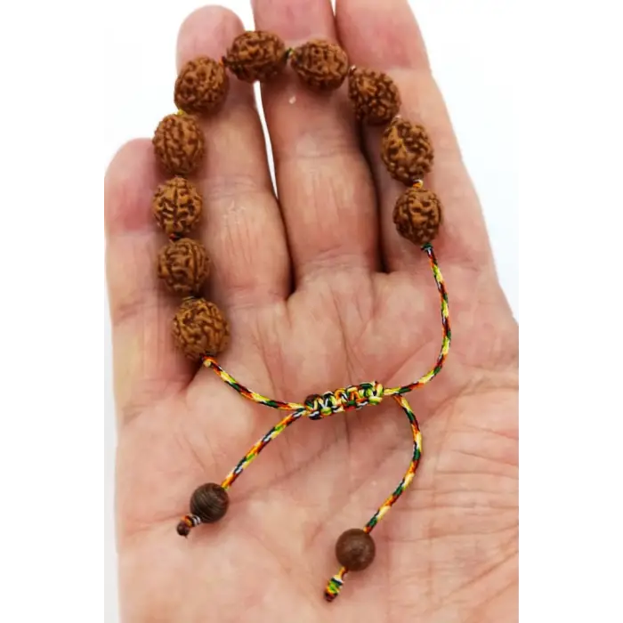 Rudrakşa Bileklik Orjinal Hindistan  Rudraksha 122