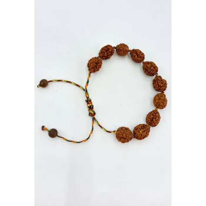 Rudrakşa Bileklik Orjinal Hindistan  Rudraksha 122