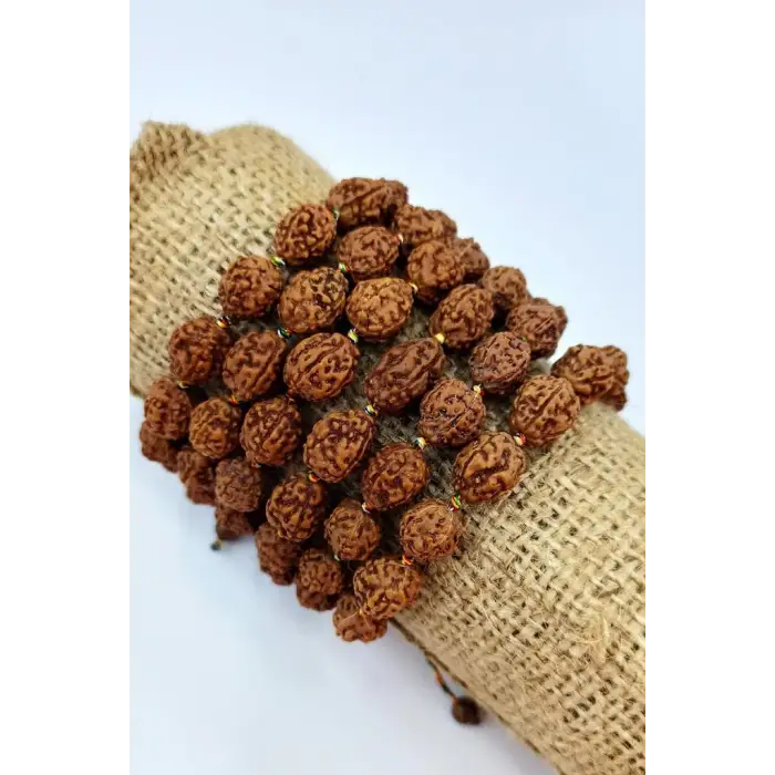 Rudrakşa Bileklik Orjinal Hindistan  Rudraksha 122