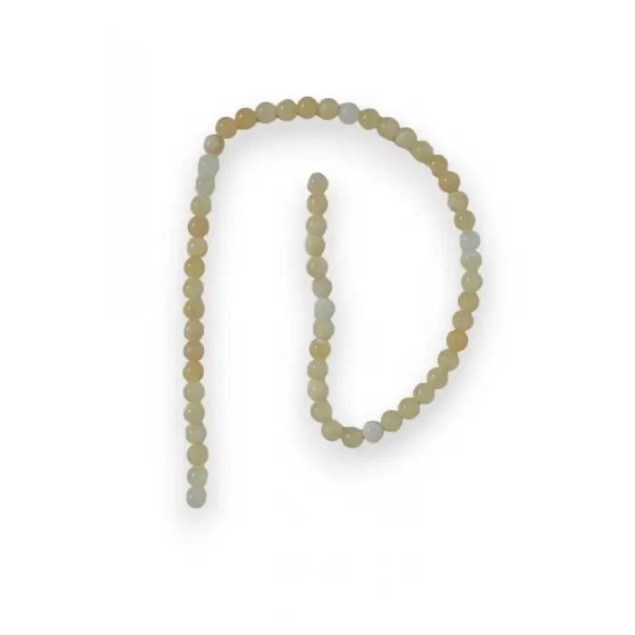 Sarı Kalsit Dizi 6 mm. Küre Kesim 132-2