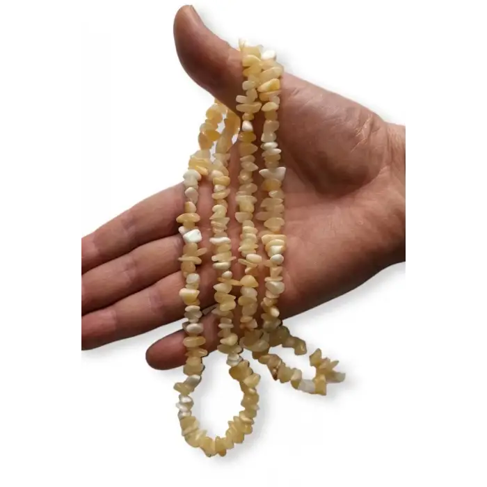 Sarı Kalsit Kırıktaş Dizi 80 cm