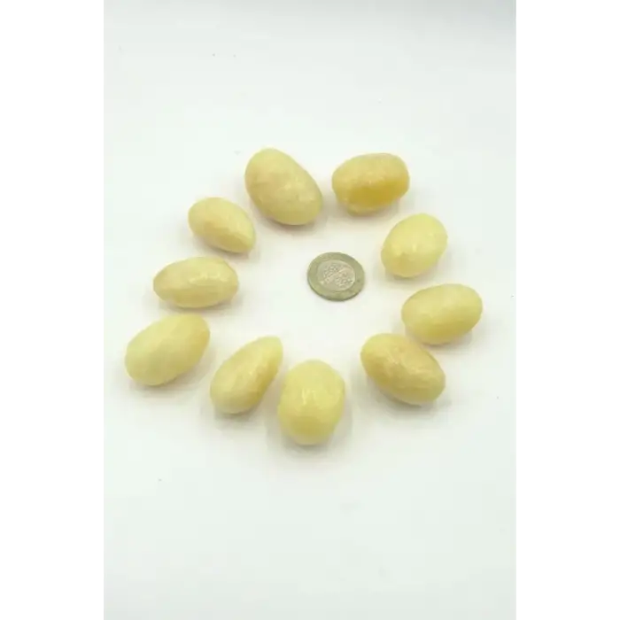 Sarı Kalsit Tamburlu Doğal Parça 240