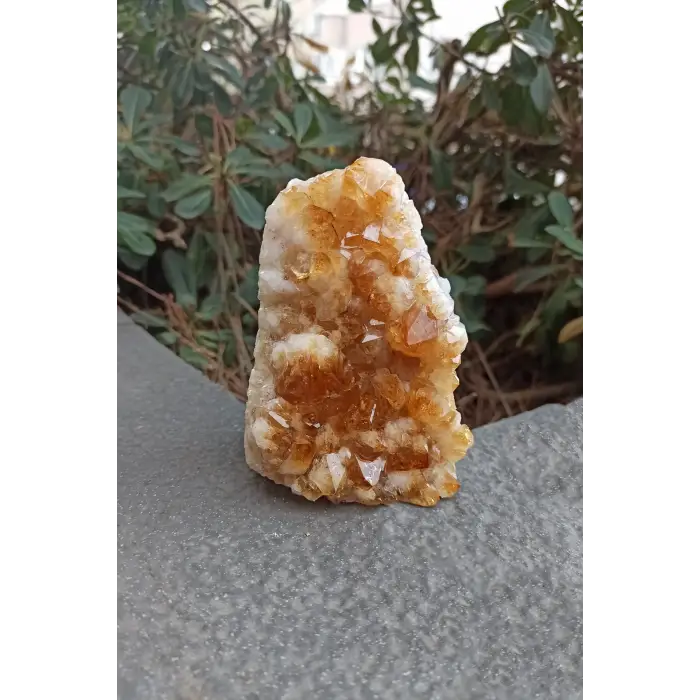 Sitrin Kristali Dekoratif Doğal Parça 07DS