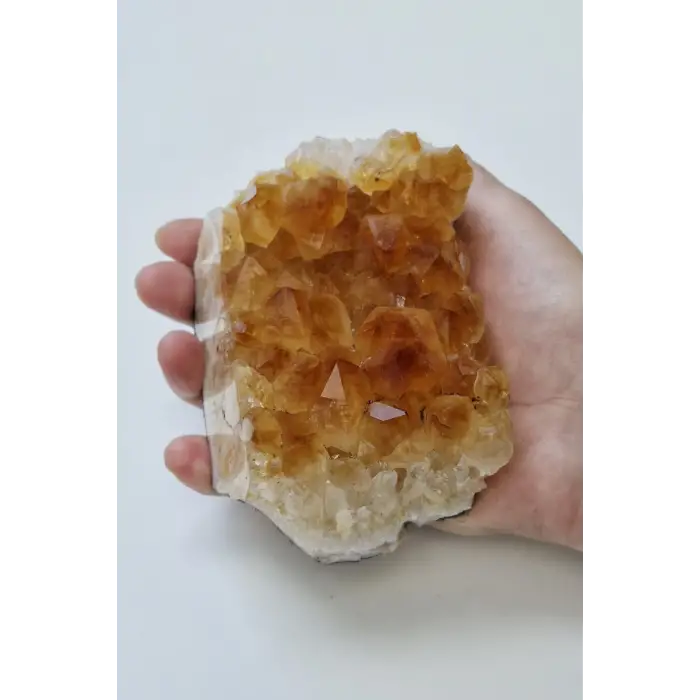 Sitrin Kristali Dekoratif Doğal Parça 10DS