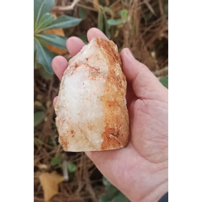 Sitrin Kristali Dekoratif Doğal Parça 17ST