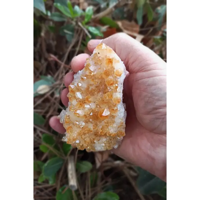 Sitrin Kristali Dekoratif Doğal Parça 31DS