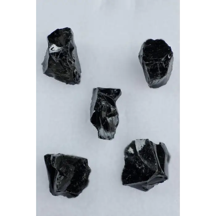 Siyah Obsidyen Doğal Kütle 18-SO
