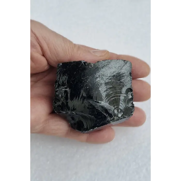 Siyah Obsidyen Doğal Kütle 18-SO