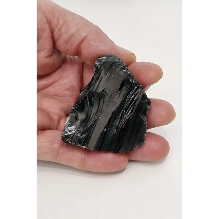 Siyah Obsidyen Doğal Kütle SO-8