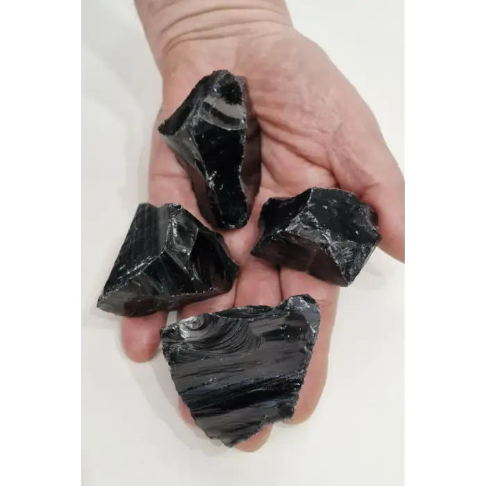 Siyah Obsidyen Doğal Kütle SO-8