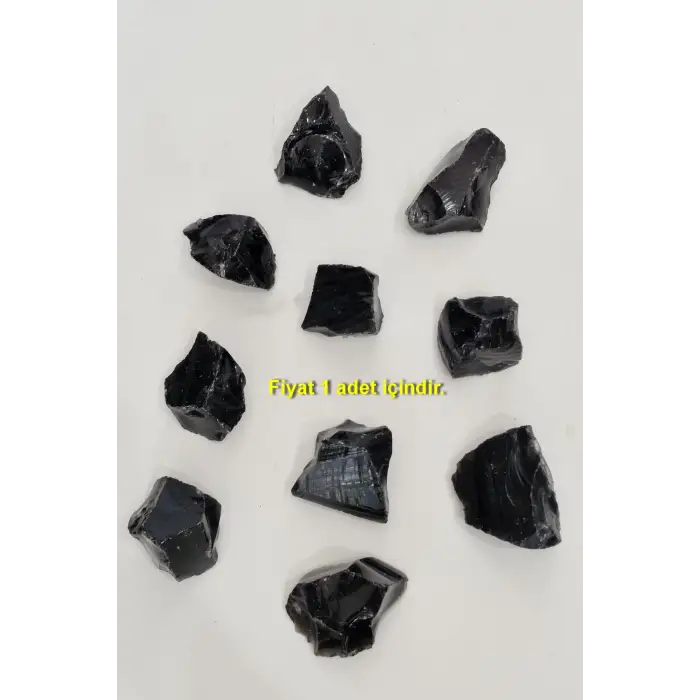 Siyah Obsidyen Doğal Kütle SO-8