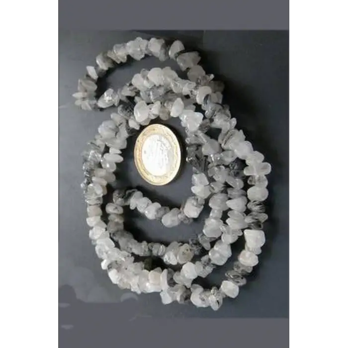 Siyah Turmalinli Rutil Kuvars Kırıktaş Dizi-80 cm