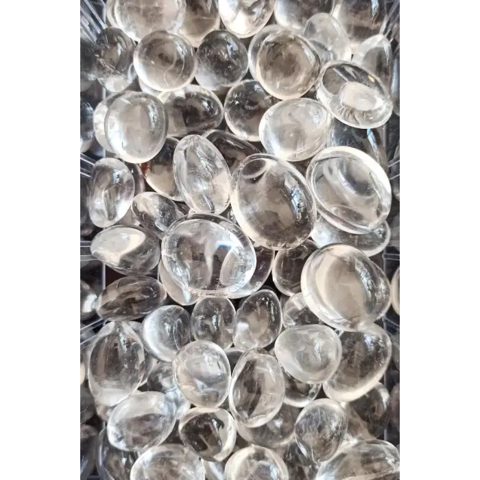 Süper Berrak Kristal Kuvars 50 Gram Tamburlu Parçalar 351