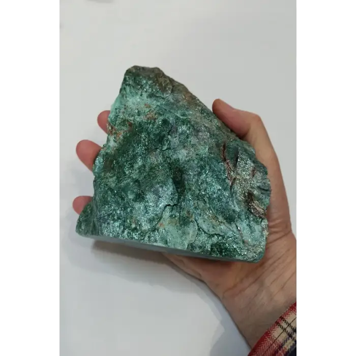 Süper Parlak, Dekoratif Fuksit Taşı Büyük Parça DF32