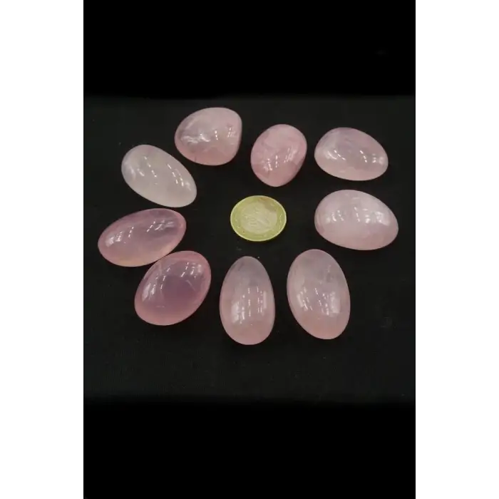 Tamburlu Pembe Kuvars Parça 1.Kalite 534