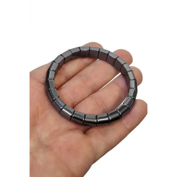 Unisex Kaliteli Hematit Bileklik 432-1