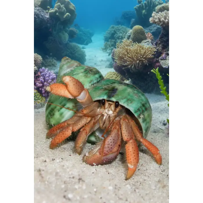 Yeşil Deniz Kabuğu Turbo Sparverius 10TS