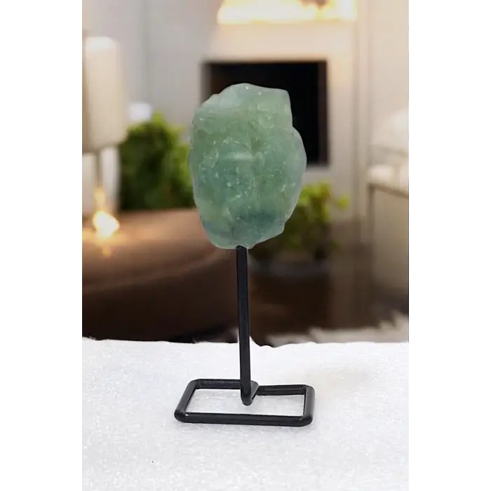 Yeşil Florit Taşı Dekoratif Parça 6YF