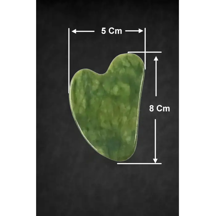 Yeşim Gua Sha Yüz Yogası, Masaj Taşı 673