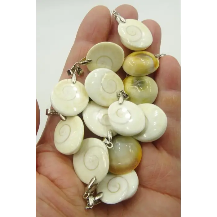 Yılancık Taşı Kolye Ucu Operculum 657