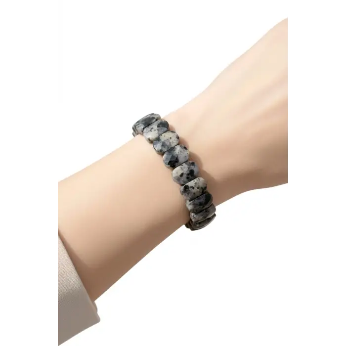 Yoğun Siyah Turmalinli Kuvars Bileklik 322-5