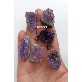 100 Gram Doğal Ametist Küçük Parçalar 217